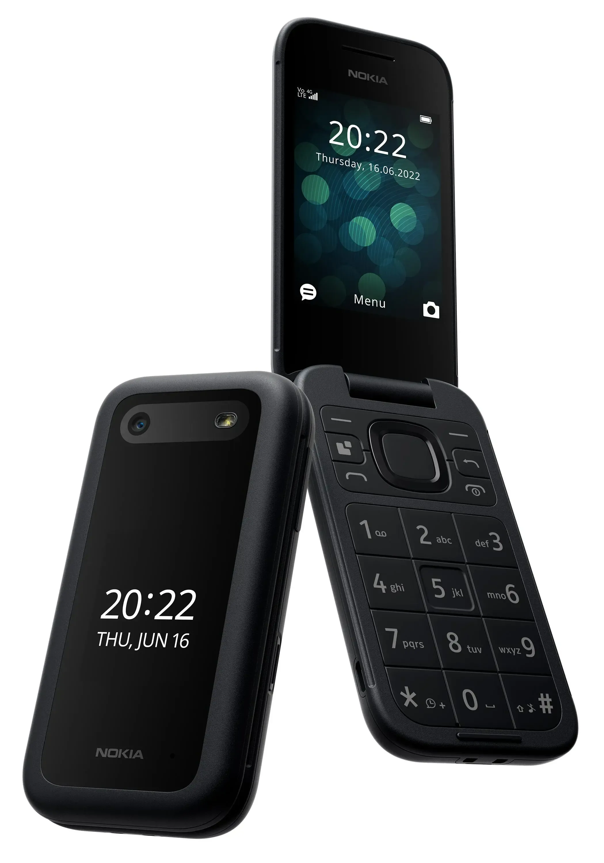Nokia 2660 4G Black z ładowarką stacjonarną
