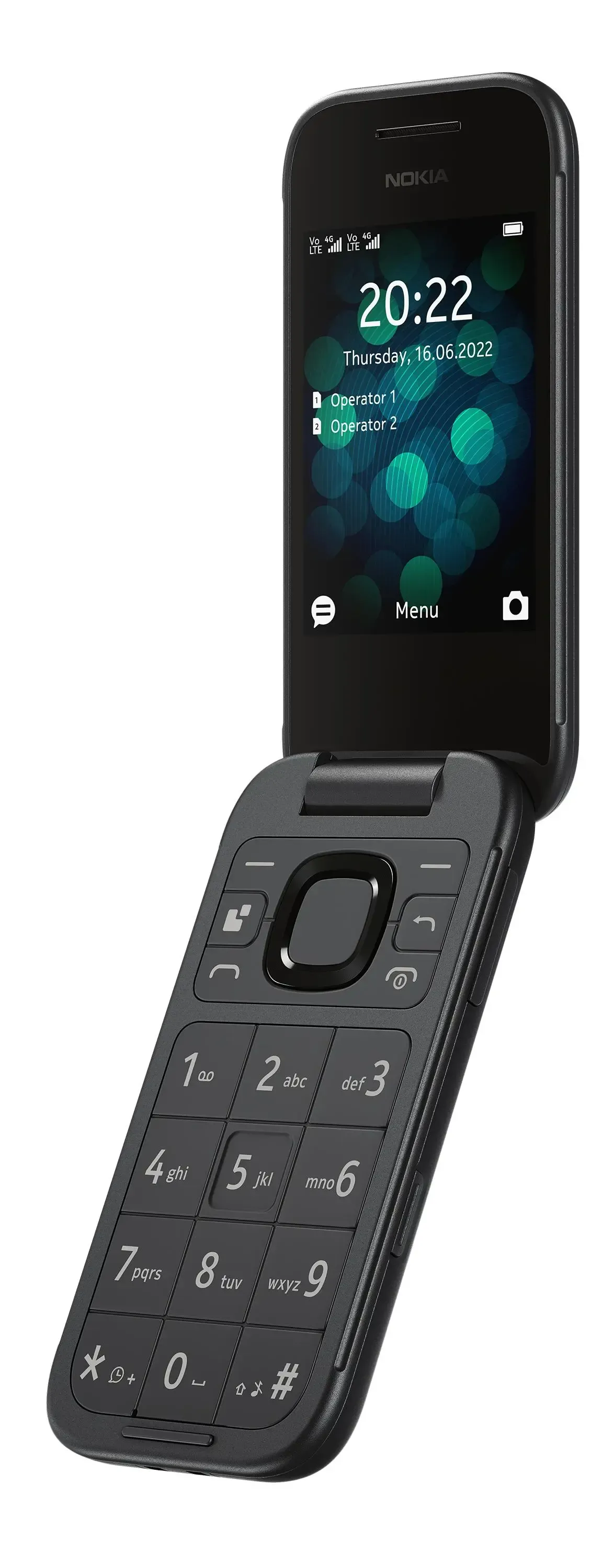 Nokia 2660 4G Black z ładowarką stacjonarną