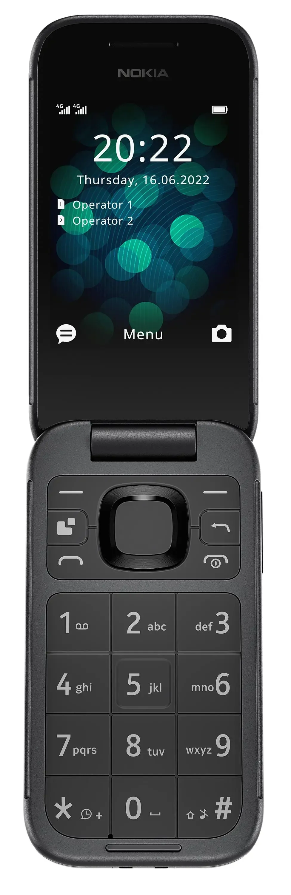Nokia 2660 4G Black z ładowarką stacjonarną