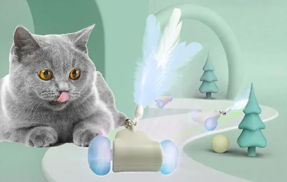 Zabawka dla kota Racing Chase Petwant MDE2800