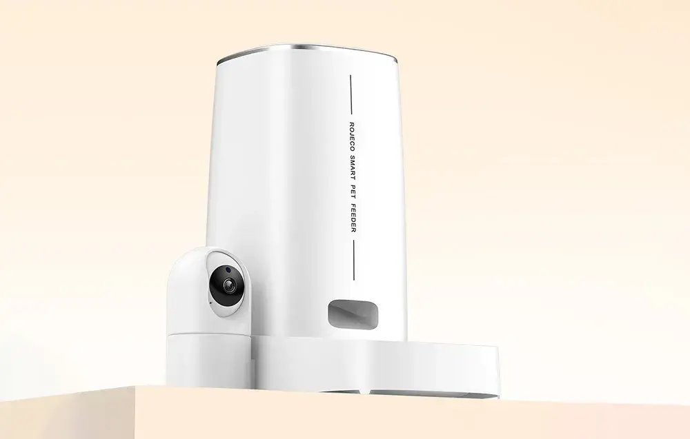 Inteligentny dozownik karmy z kamera Rojeco RWSQ-10 4L