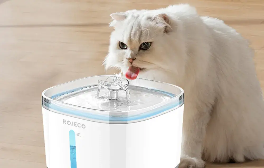 Inteligentna fontanna-poidlo dla zwierzat Rojeco Wireless 2,5L