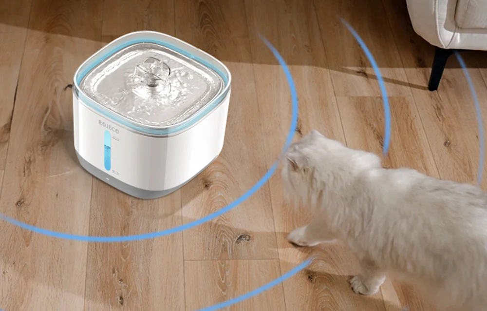Inteligentna fontanna-poidlo dla zwierzat Rojeco Wireless 2,5L