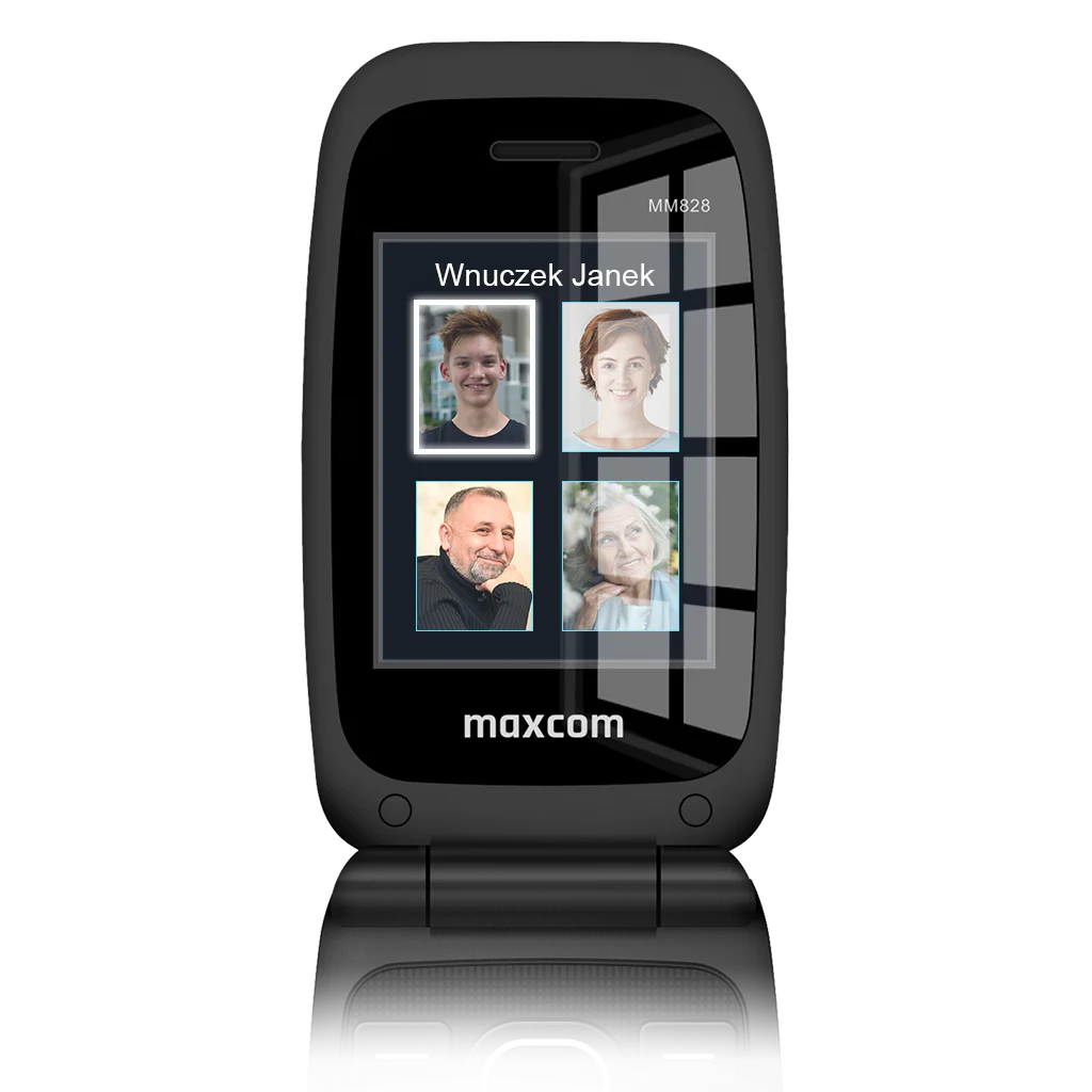 Maxcom Comfort MM828 4G czarny/black
